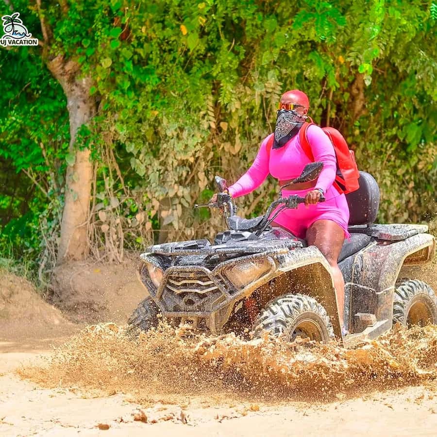 Punta Cana: ATV/Can-Am with beach and blue cave