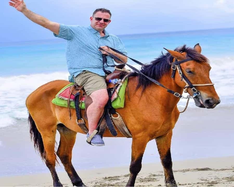 Wild horseback ride in Punta Cana