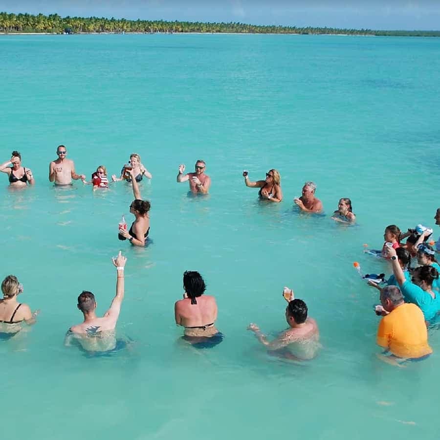 From La Romana: Saona Island for Aida Cruises Passengers