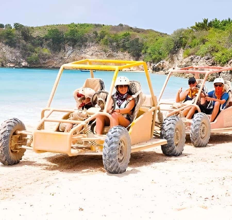 Punta Cana: Buggy Excursion with Macao Beach and Cave Swim