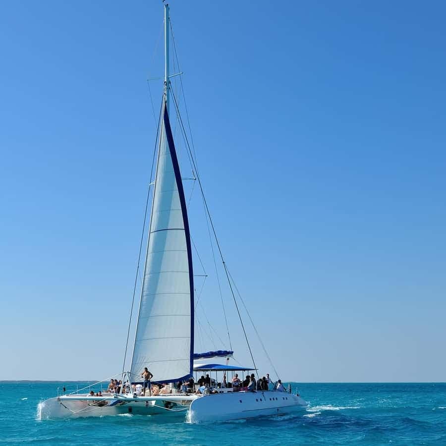 Saona Island Private: +10 People Catamarán