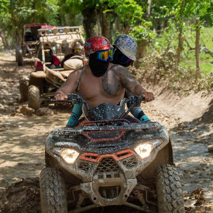 Macao Beach Atv Adventure with Cave Swim