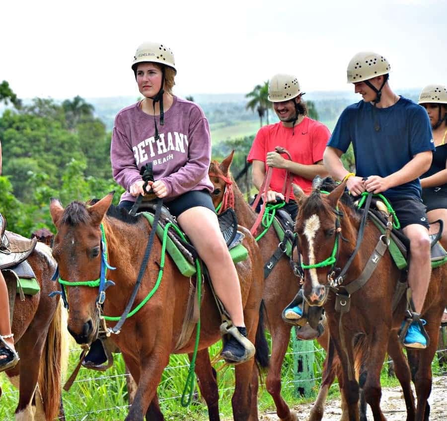Zipline Experience with Buggy, Horses and Food Punta Cana
