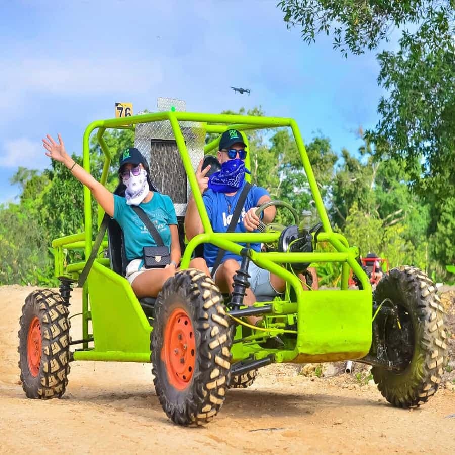 Tour in buggy half-day and beach cenote :Punta Cana