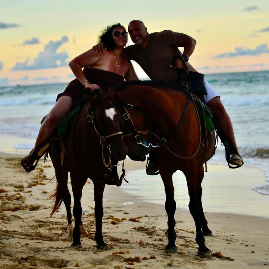 Punta Cana: Horseback Riding Tour with Sunset at Macao Beach