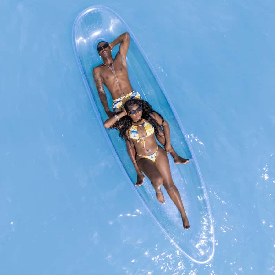 Punta Cana: Single Clear Kayak Photoshoot