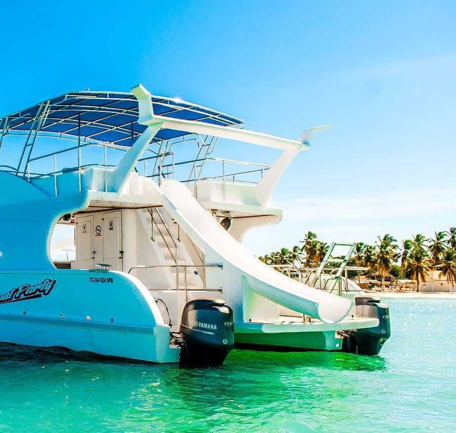 From Punta Cana: Party Boat Booze Cruise