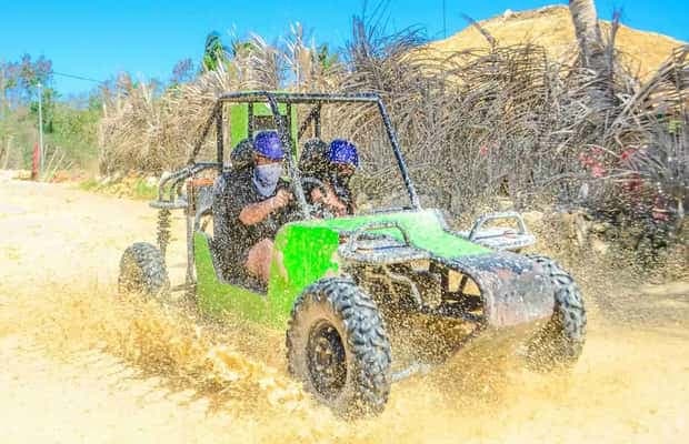 Tour in buggy half-day and beach cenote :Punta Cana