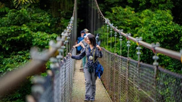 La Fortuna: Místico Arenal Hanging Bridges Admission Ticket