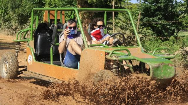Punta Cana: Macao Beach and Cenote Buggy Adventure