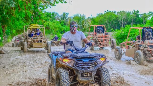 ATV Tour to Water Cave and Macao Beach