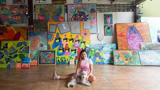 San José, check out a private art gallery