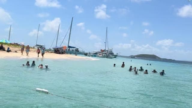From San Juan: Transport & Water Taxi to Icaco Island