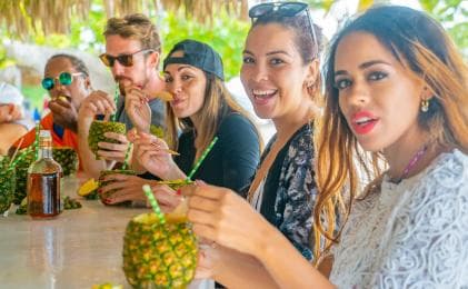 El Limon Waterfall & Bacardi Island Full-Day Adventure