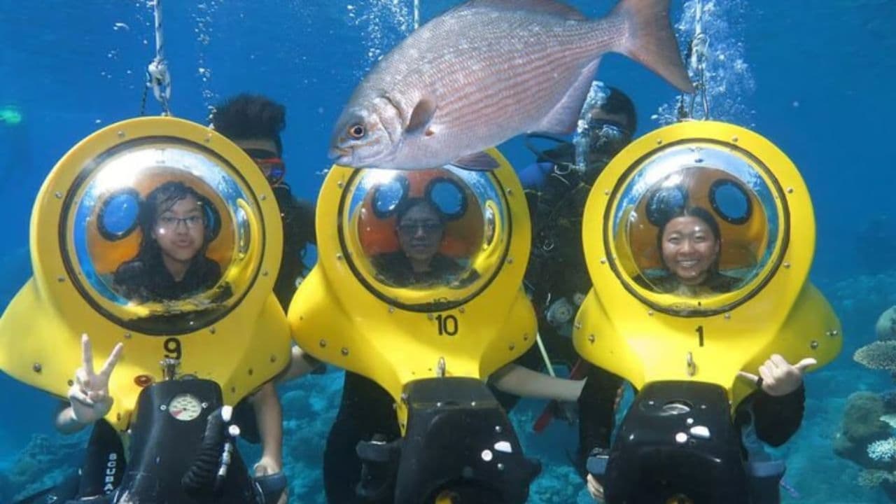 Punta Cana: Experience a Submarine Scooter with ScubaDoo