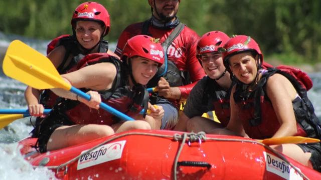 The Mambo Combo! Rappel + Raft in Costa Rica
