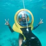 From Punta Cana: ScubaDoo, Snorkel & Glass Bottom Boat Tour