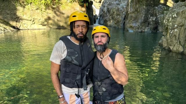 San Juan: El Yunque Tour Water Slide, Rope Swing & Pickup