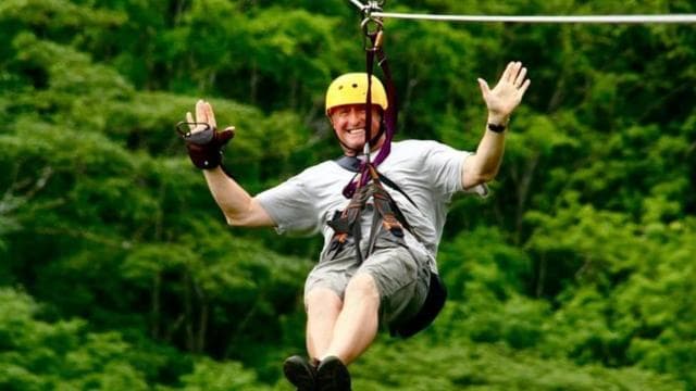 Jaco: Mountain & Ocean View Waterfall Zipline Tour