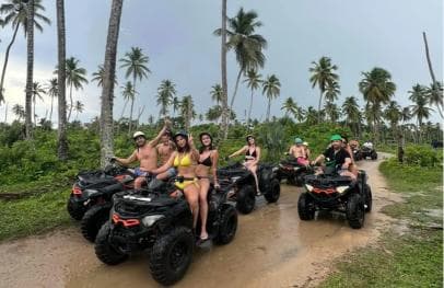Miches: Redonda Mountain & El Limón Beach Quad Tour
