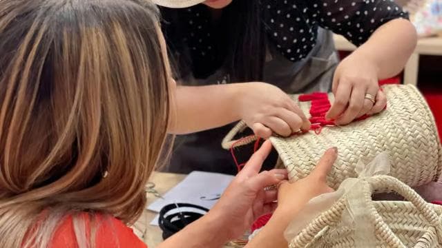 Design and Craft a Raffia Bag in San Juan