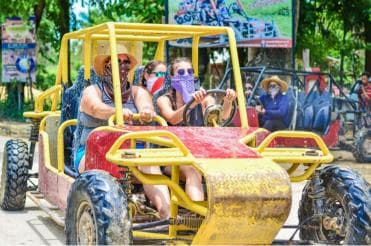 Punta Cana: Buggy Tour with Cenote Visit