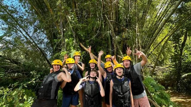 San Juan: El Yunque Tour Water Slide, Rope Swing & Pickup