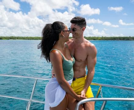 Punta Cana: Saona Island Tour & catamaran food & open Bar