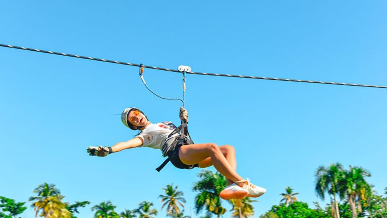 Punta Cana: Adrenaline Half Day Tour Zip Line