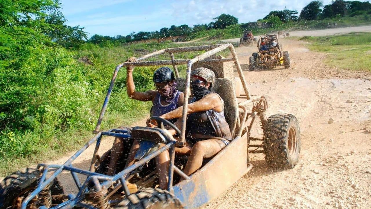 Buggy Tour Punta Cana Macao Beach and Taino Cave Guided