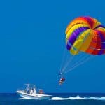 Four Adventures: Parasailing, Snorkeling Cruise, Sharks & Rays in Natural Pools from Punta Cana